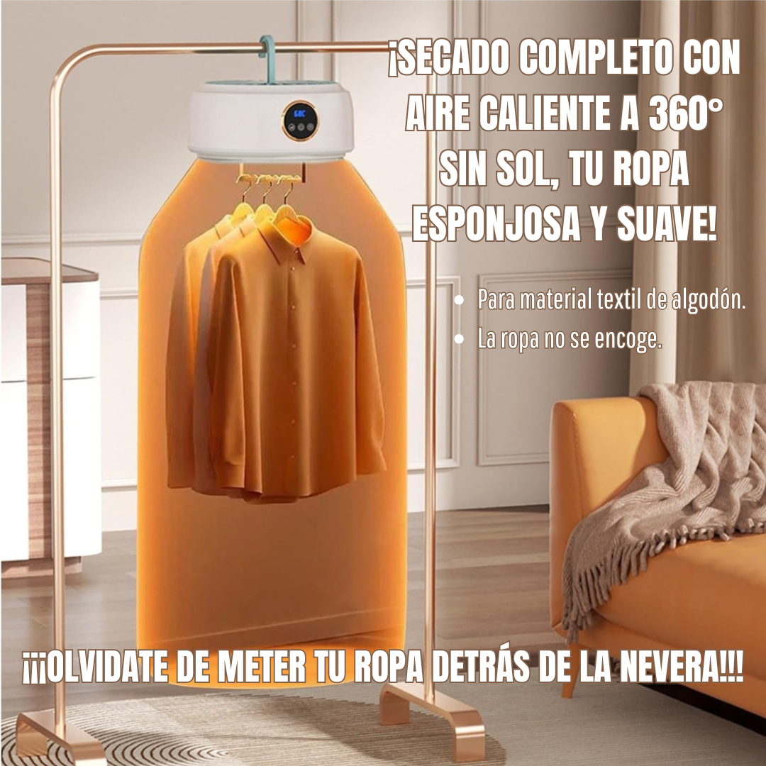 EASYDRY: SECADORA PORTÁTIL 360°